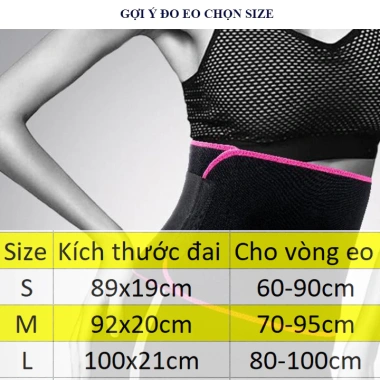 Đai lưng nịt bụng giảm mỡ hỗ trợ tập gym & chạy bộ - Siêu nhẹ, hiệu quả, giá 87.220 VND 8