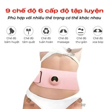 Đai Massage Bụng Angel Vibro Giảm Mỡ, Giảm Cân, Săn Chắc Vòng Eo - Giá Ưu Đãi 369k 5
