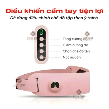 Đai Massage Bụng Angel Vibro Giảm Mỡ, Giảm Cân, Săn Chắc Vòng Eo - Giá Ưu Đãi 369k 7