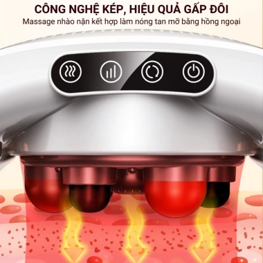 Đai Massage Bụng Bi Đá + Hồng Ngoại, Giảm Mỡ, Đau Cổ Vai Gáy Lưng - Podi92 895k 6 Đai Massage Bụng Bi Đá + Hồng Ngoại, Giảm Mỡ, Đau Cổ Vai Gáy Lưng - Podi92 895k 6