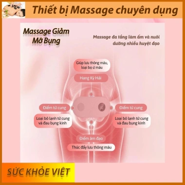 Đai Massage Bụng Kinh Chườm Nóng Thông Minh - Giảm Đau Kinh Nguyệt Hiệu Quả 7