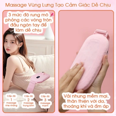 Đai Massage Bụng NOON - Đai Chườm Nóng Siêu Êm, Quà Tặng Nữ, Giảm giá 329.000đ 5 Đai Massage Bụng NOON - Đai Chườm Nóng Siêu Êm, Quà Tặng Nữ, Giảm giá 329.000đ 5