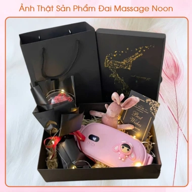 Đai Massage Bụng NOON - Đai Chườm Nóng Siêu Êm, Quà Tặng Nữ, Giảm giá 329.000đ