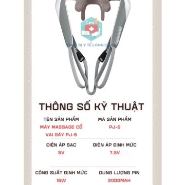 Đai Massage Cổ Vai Gáy AS-30 – Chườm Nóng, Đấm Bóp Mới, Nhiều Chế Độ, Giá 925k