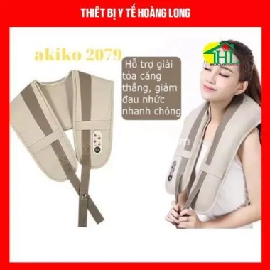Đai Massage Đấm Lưng Vai Cổ Gáy Akiko Nhật Bản- Giảm Giá 720k, Bảo Hành 12 Tháng 4