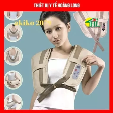 Đai Massage Đấm Lưng Vai Cổ Gáy Akiko Nhật Bản- Giảm Giá 720k, Bảo Hành 12 Tháng 6