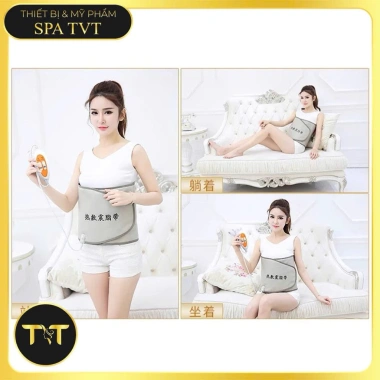 Đai Massage Giảm Mỡ Bụng Fuyuan HY-A071 – Rung Quấn Nóng, Tan Mỡ, Béo 1.15tr