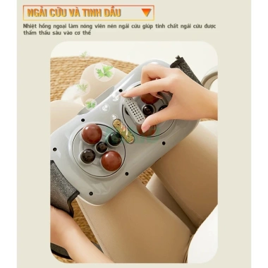 Đai massage giảm mỡ bụng Nikio NK-166DC pin sạc, nhiệt sưởi 10 bi Giá 1.990.000₫ 9