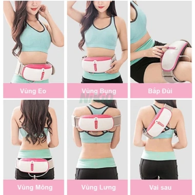 Đai Massage Giảm Mỡ Bụng Nikio NK-169AC 3in1 Rung Lắc Xoay 360 độ Nhiệt Đèn Hồng Ngoại 2.195.000₫ 8