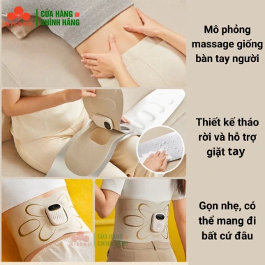 Đai Massage MISUKO Fitness 1.105 Giảm Mỡ Bụng Định Hình Thon Gọn Cơ Thể Giá Sale 945.000 VND 8