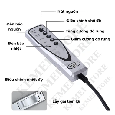 Đai Massage Rung Giảm Mỡ Bụng - Đốt Cháy Mỡ Thừa, Toàn Thân An Toàn, Hiệu Quả 9 Đai Massage Rung Giảm Mỡ Bụng - Đốt Cháy Mỡ Thừa, Toàn Thân An Toàn, Hiệu Quả 9