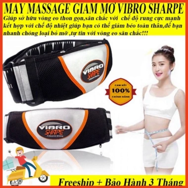 Đai Massage Rung Nóng Giảm Mỡ Bụng VIBRO SHARPE Chính Hãng - Giá Ưu Đãi 315.000đ 2