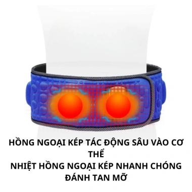 Đai massage rung nóng X5 giảm mỡ bụng & toàn thân - Sạc pin tiện lợi, hiệu quả rõ rệt - 450.000đ 5