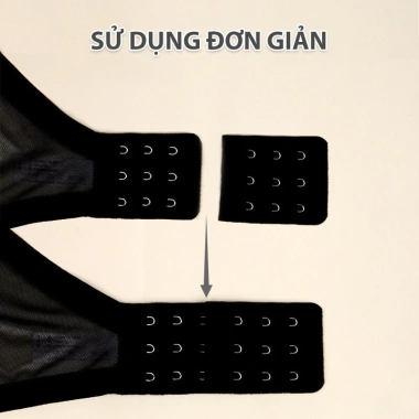 Đai Móc Nối Áo Ngực 3-4 Nấc Tùy Chỉnh Độ Dài Miếng Nối Dây Áo Lót Mềm Mại Thoáng Khí Tiện Lợi Giá 15.000 VND 7 Đai Móc Nối Áo Ngực 3-4 Nấc Tùy Chỉnh Độ Dài Miếng Nối Dây Áo Lót Mềm Mại Thoáng Khí Tiện Lợi Giá 15.000 VND 7
