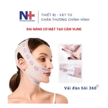 Đai Nâng Cơ Mặt Tạo Cằm Vline - Chống Chảy Xệ, Thon Gọn Khuôn Mặt, Giá 47.520đ