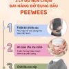 Đai nâng đỡ bụng bầu PEEWEES cao cấp màu xám - giảm đau lưng, ngăn rạn bụng, vải co giãn siêu mềm, hỗ trợ đổi size 6