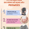 Đai nâng đỡ bụng bầu PeeWees giảm đau lưng, ngăn rạn bụng, vải co giãn mềm, đổi size 6