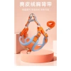 Đai ngực chó phản quang, dây dẫn điều chỉnh, áo ghi lê 2 móc D, giảm sóc 4 điểm, cho chó nhỏ trung, an toàn đêm hè 4