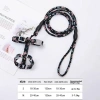 Đai ngực mèo điều chỉnh, dây dắt 1.2m H-back Harajuku, thoáng mát, không gây hóc cho mèo và chó nhỏ 10