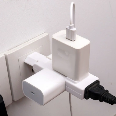Dải nguồn EU 4 trong 1 xoay 180° - Bộ chuyển đổi AC đa năng cho du lịch, gia đình, văn phòng - Giá 54.450 VND 6