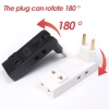 Dải nguồn EU 4 trong 1 xoay 180° - Bộ chuyển đổi AC đa năng cho du lịch, gia đình, văn phòng - Giá 54.450 VND 8