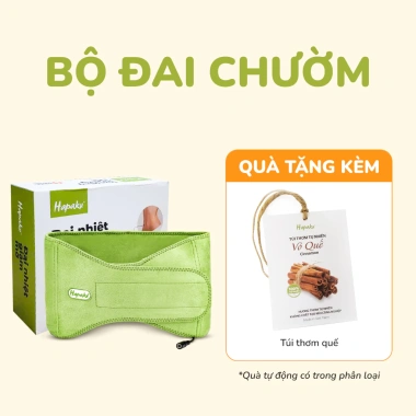 Đai Nhiệt Hồng Ngoại Hapaku - Giảm Mỡ Bụng, Thon Gọn Eo An Toàn, Giá 1.155.000đ 9