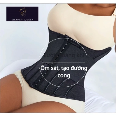 Đai nịt bụng 2 lớp 29cm Định hình eo - Siết eo, thon gọn vòng 2, ưu đãi 295.000 VN