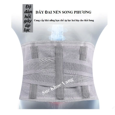 Đai nịt bụng bảo vệ cột sống - Giảm đau lưng, ngừa thoái hoá, thoát vị - 169.000₫ 4