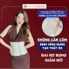 Đai nịt bụng Callalady latex giảm mỡ sau sinh định hình eo chống cuộn siêu mỏng DDK