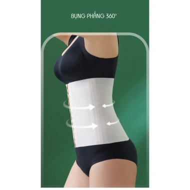 Đai Nịt Bụng Chất Đúc Su Mỏng Nhẹ Thoáng Khí 8 Xương Định Hình Giảm Mỡ Chống Gù D123