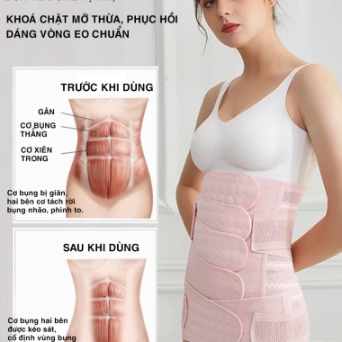 Đai Nịt Bụng Định Hình Eo Sau Sinh Office Chill - Bảo Hành 90 Ngày, Giá 550k 8