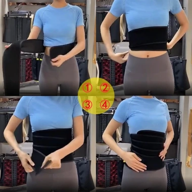 Đai nịt bụng giảm béo COD – Thông thoáng, co giãn, định hình, chống cuộn, điều chỉnh, giúp vóc dáng thon gọn 3 Đai nịt bụng giảm béo COD – Thông thoáng, co giãn, định hình, chống cuộn, điều chỉnh, giúp vóc dáng thon gọn 3