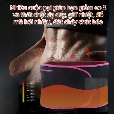 Đai Nịt Bụng Giảm Mỡ Đốt Mồ Hôi, Hỗ Trợ Giảm Eo, Bảo Vệ Lưng Khi Tập Gym, Cardio 3 Đai Nịt Bụng Giảm Mỡ Đốt Mồ Hôi, Hỗ Trợ Giảm Eo, Bảo Vệ Lưng Khi Tập Gym, Cardio 3