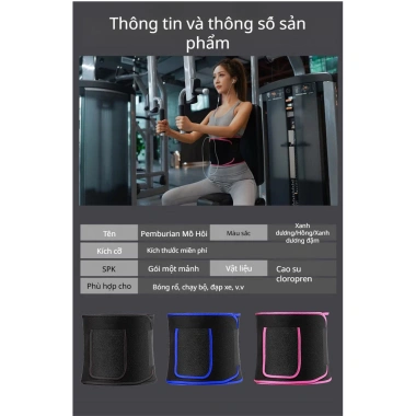 Đai Nịt Bụng Giảm Mỡ Đốt Mồ Hôi, Hỗ Trợ Giảm Eo, Bảo Vệ Lưng Khi Tập Gym, Cardio 7 Đai Nịt Bụng Giảm Mỡ Đốt Mồ Hôi, Hỗ Trợ Giảm Eo, Bảo Vệ Lưng Khi Tập Gym, Cardio 7