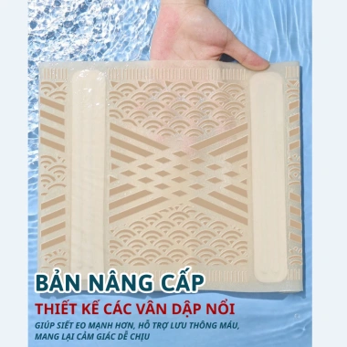 Đại Nịt Bụng Giảm Mỡ Sau Sinh Liceria - Siêu Mỏng Đúc Su, Chống Cuộn, Định Hình Eo