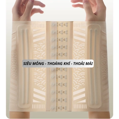 Đại Nịt Bụng Giảm Mỡ Sau Sinh Liceria - Siêu Mỏng Đúc Su, Chống Cuộn, Định Hình Eo