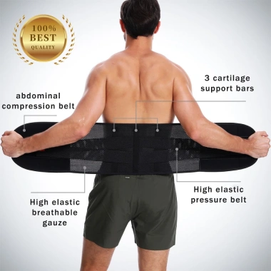 Đai Nịt Bụng Hỗ Trợ Nâng Tạ Tập Gym Giảm Đau Lưng Tăng Hiệu Suất Giá 159.387 VND 4
