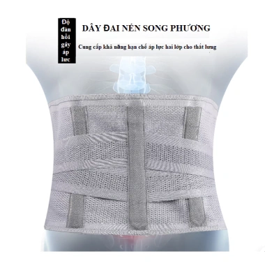 Đai nịt bụng JINGBA SUPPORT – Bảo vệ cột sống, chống đau lưng khi tập gym, thể thao – Giá ưu đãi 165.000₫ 3