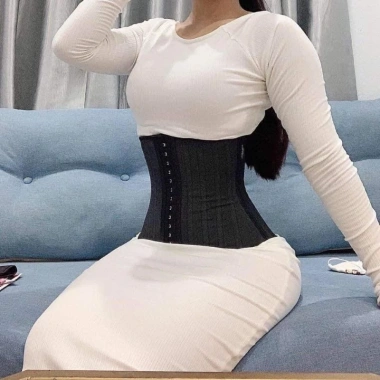 Đai nịt bụng latex 25 xương chuẩn - Định hình vòng eo sau sinh, giảm cân nhanh 208k