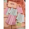 Đai nịt bụng latex 9 xương xiết eo hồng xám Đốt mỡ, giá ưu đãi 450.000₫ 2