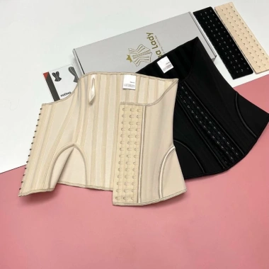Đai nịt bụng Latex cải tiến che mỡ lưng, siết eo giảm mỡ, tặng thanh nối và áo liner - chỉ 309.000₫