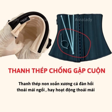 Đai Nịt Bụng Latex Định Hình Eo 25 Xương - Giảm Mỡ, Thoáng Mát, Dễ Chịu Giá Ưu Đãi 197.568 VND 5