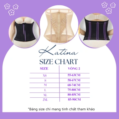 Đai Nịt Bụng Latex KATINA BRA - Siết Eo Định Hình 4 Chiều Co Dãn, Giá chỉ 300.000 VND 9 Đai Nịt Bụng Latex KATINA BRA - Siết Eo Định Hình 4 Chiều Co Dãn, Giá chỉ 300.000 VND 9