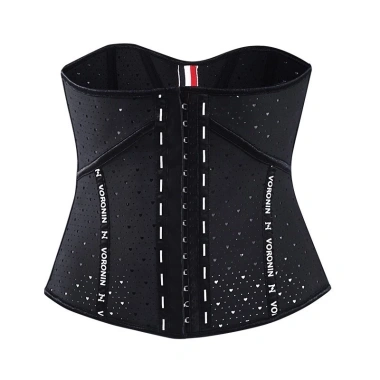 Đai nịt bụng latex VORONIN siêu siết EO giảm mỡ lưng, áo liner và thanh nới miễn phí
