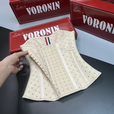 Đai Nịt Bụng Latex VORONIN Siêu Siết EO + Thanh Nối & Lót Liner - Che Mỡ Lưng, Giá 300k 4
