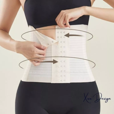 Đai nịt bụng Latex XUU - Siết, định hình eo, không cuộn, thoáng khí 169.000₫ 2