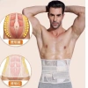 Đai nịt bụng nam giảm mỡ siết eo, định hình dáng, hỗ trợ tập gym, chống gù, co giãn thoáng khí - 139k 5