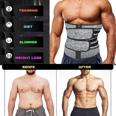 Đai Nịt Bụng Neoprene Nam - Đốt Cháy Mỡ Thừa, Thể Thao Tăng Cường Bụng, 59.184₫