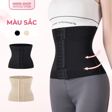 Đai Nịt Bụng Nữ Khóa 2 Lớp Định Hình Eo Thon Giảm Mỡ Bụng Giá 400k Mirin Shop