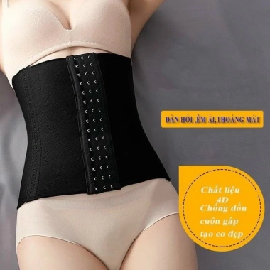 Đai Nịt Bụng SAM SAM Siết Eo Giảm Mỡ, Định Hình Không Cuốn, Không Lỗ Viền 25k 5 Đai Nịt Bụng SAM SAM Siết Eo Giảm Mỡ, Định Hình Không Cuốn, Không Lỗ Viền 25k 5